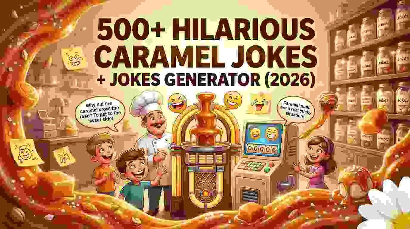 Hilarious Caramel Jokes + Jokes Generator