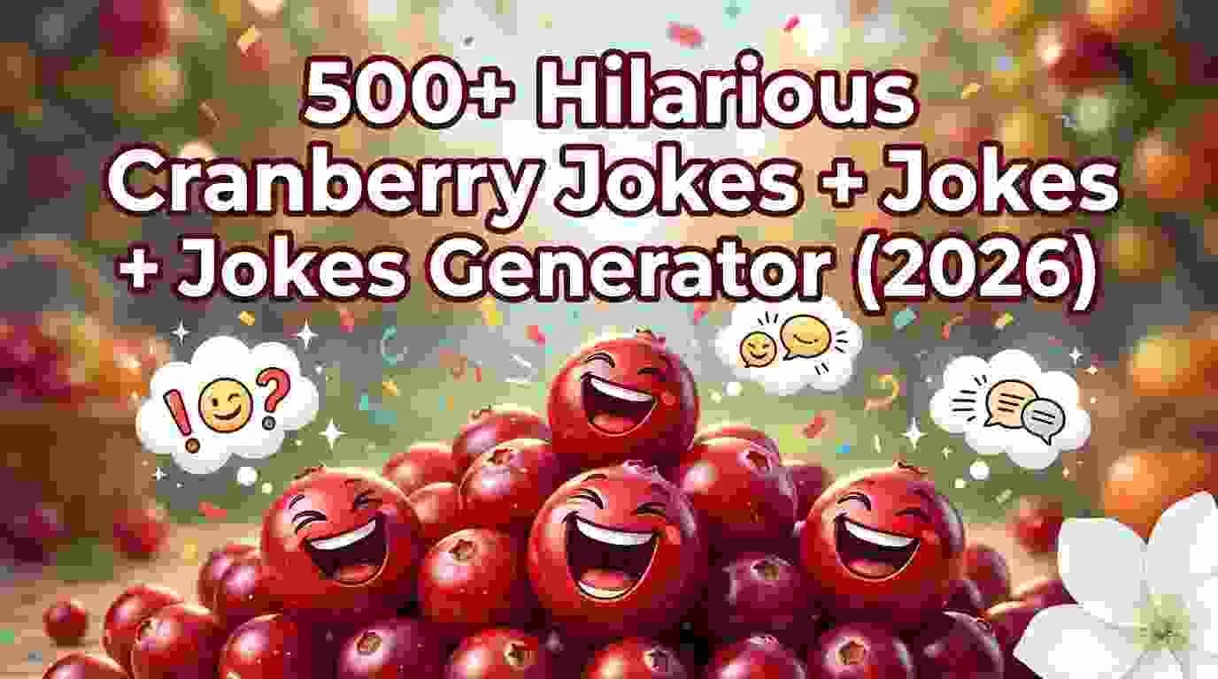 Hilarious Cranberry Jokes + Jokes Generator