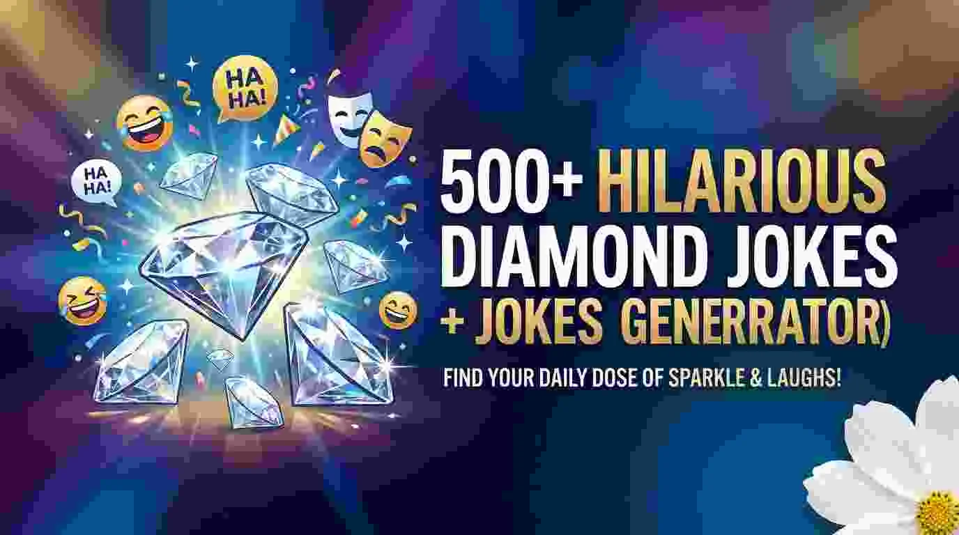 Hilarious Diamond Jokes + Jokes Generator