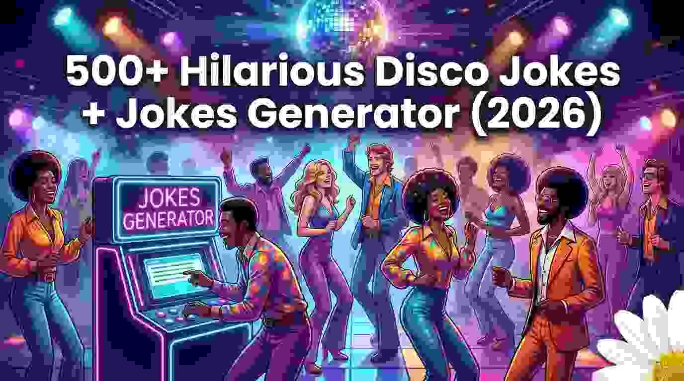 Hilarious Disco Jokes + Jokes Generator