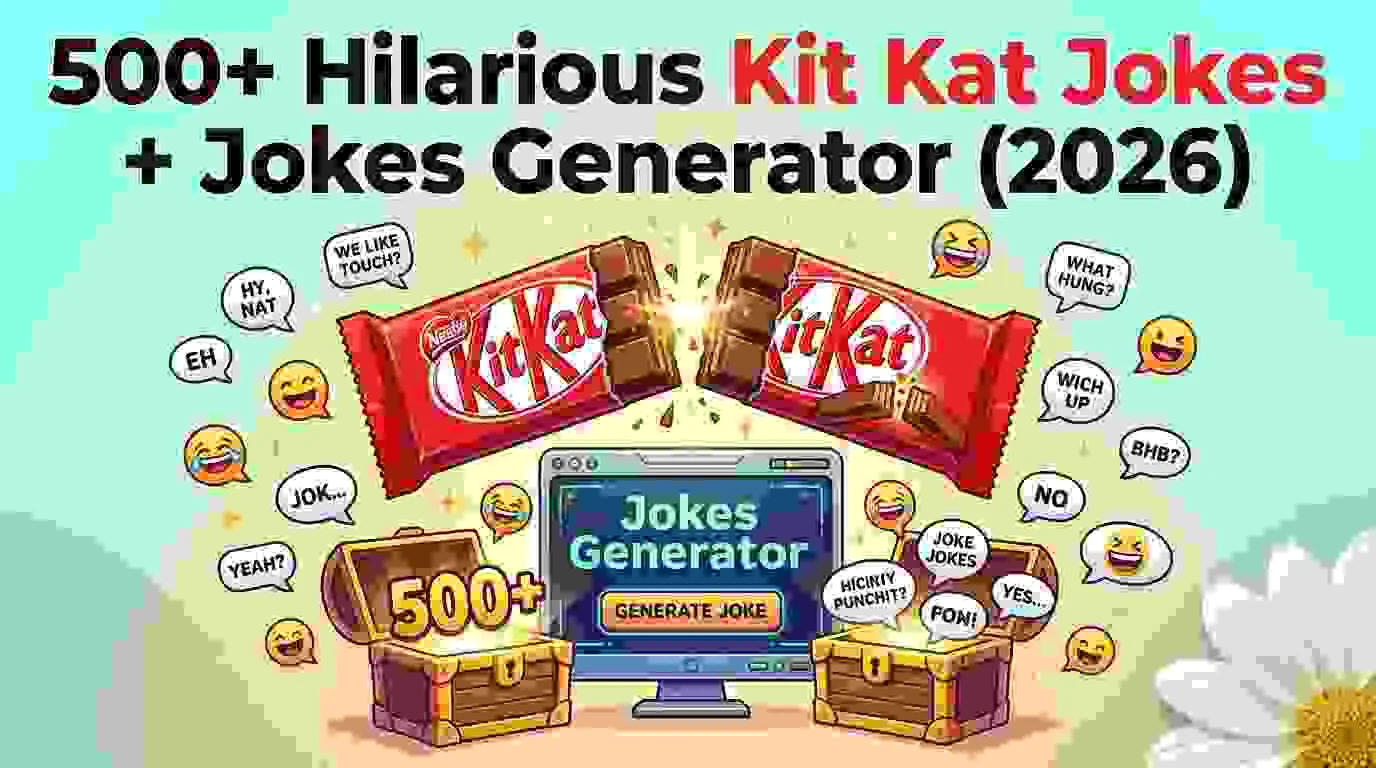 Hilarious Kit Kat Jokes + Jokes Generator