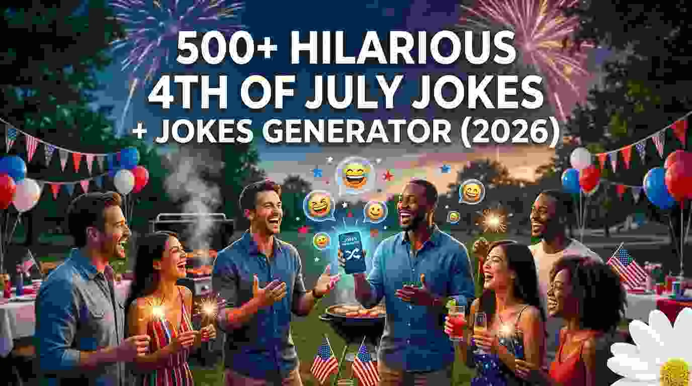 Hilarious 4th of July Jokes + Jokes Generator