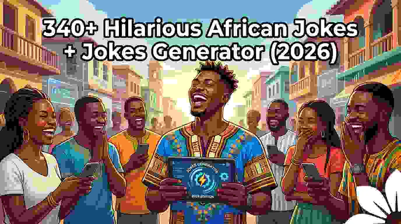 Hilarious African Jokes + Jokes Generator