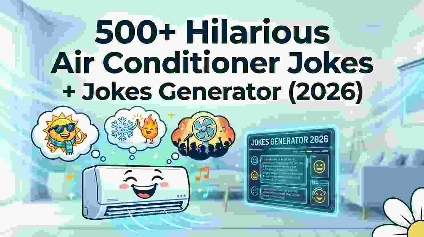 Hilarious Air Conditioner Jokes + Jokes Generator