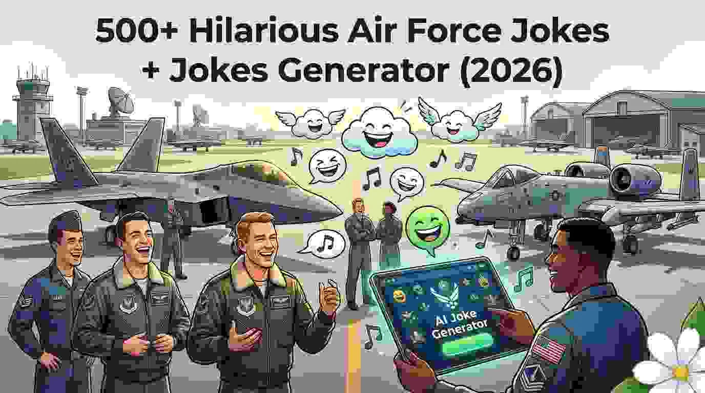 Hilarious Air Force Jokes + Jokes Generator