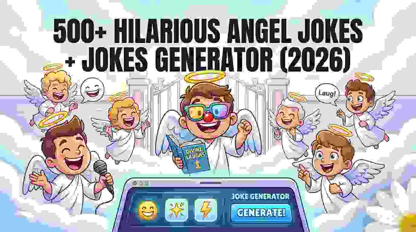 Hilarious Angel Jokes + Jokes Generator