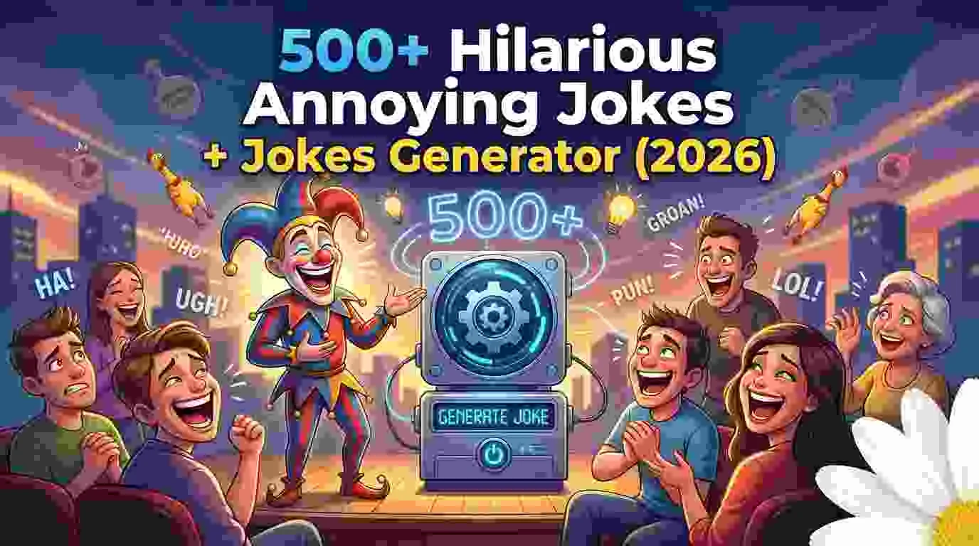 Hilarious Annoying Jokes + Jokes Generator