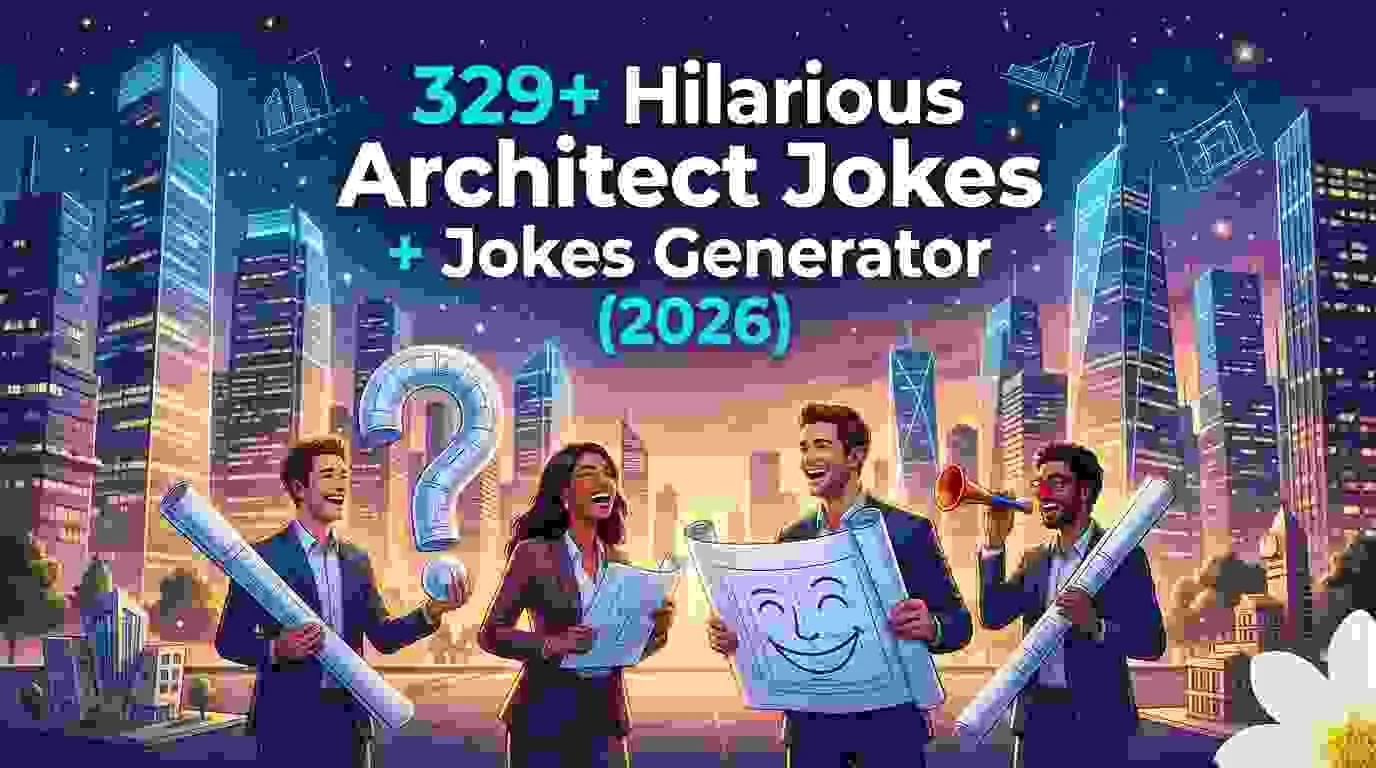 Hilarious Architect Jokes + Jokes Generator