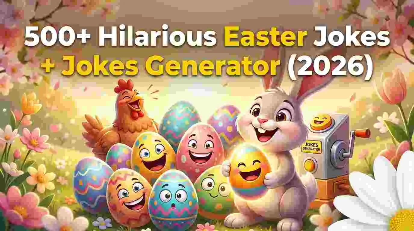 Hilarious Easter Jokes + Jokes Generator
