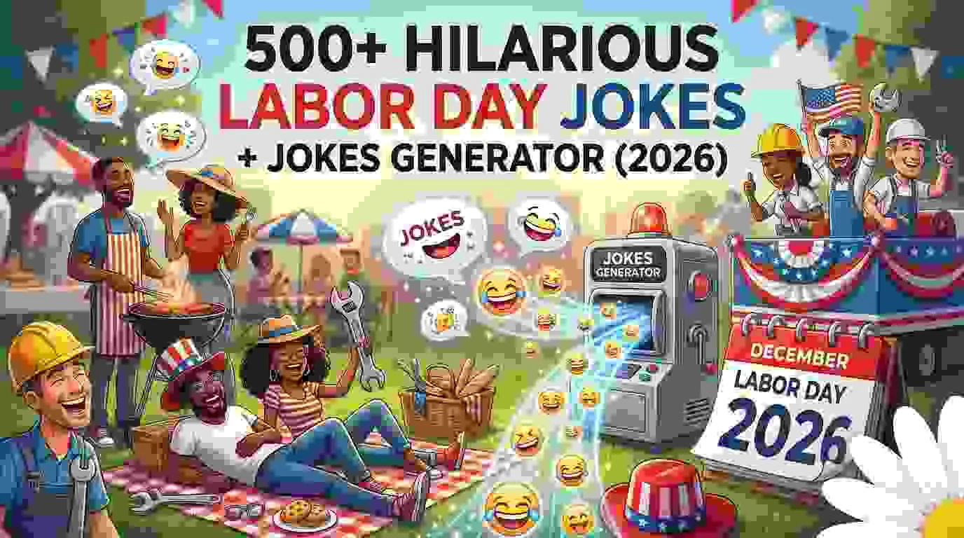 Hilarious Labor Day Jokes + Jokes Generator