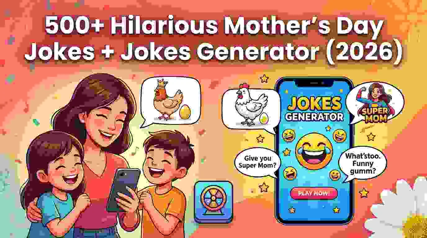 Hilarious Mother Day Jokes + Jokes Generator