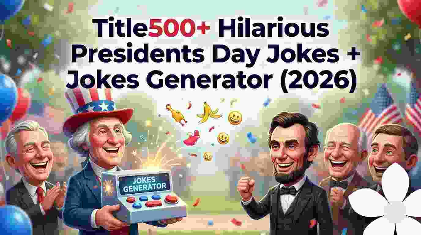 Hilarious Presidents Day Jokes + Jokes Generator