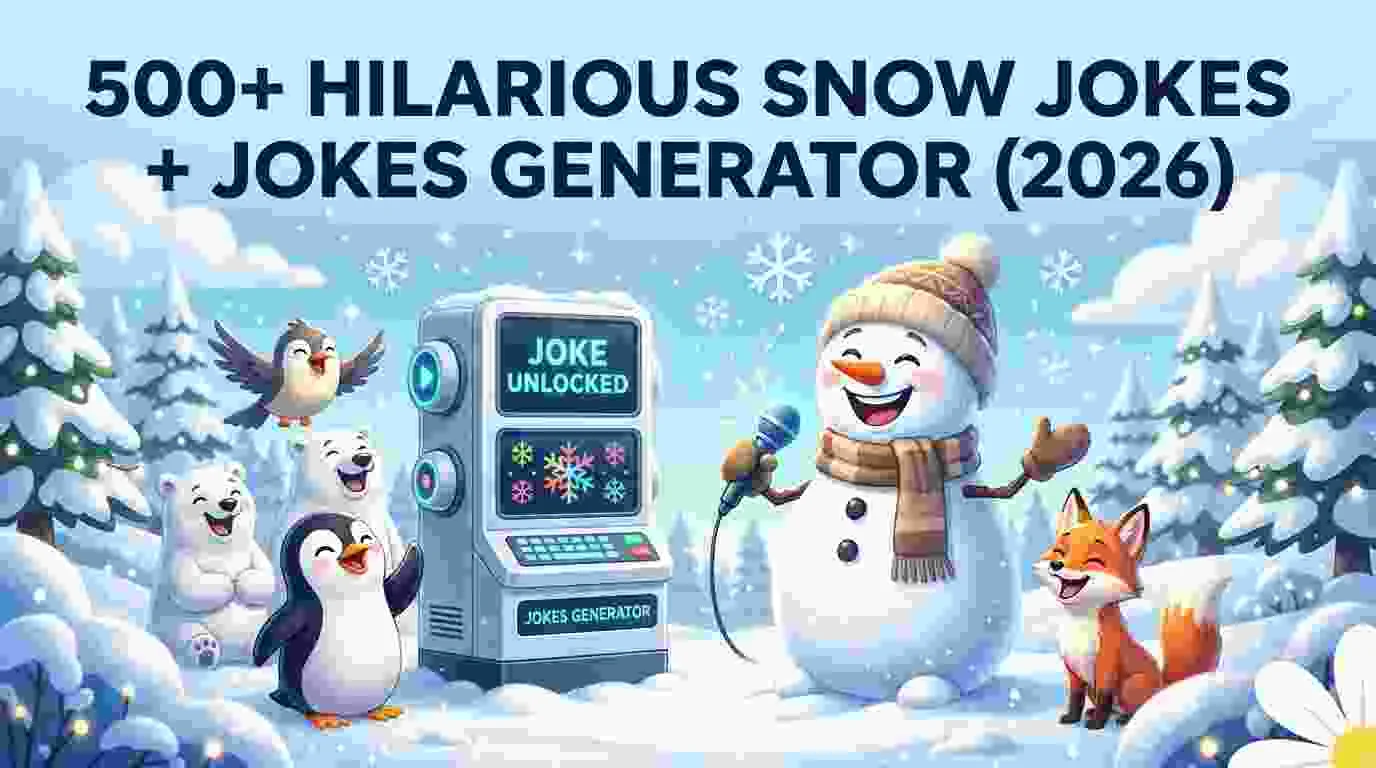 Hilarious Snow Jokes + Jokes Generator