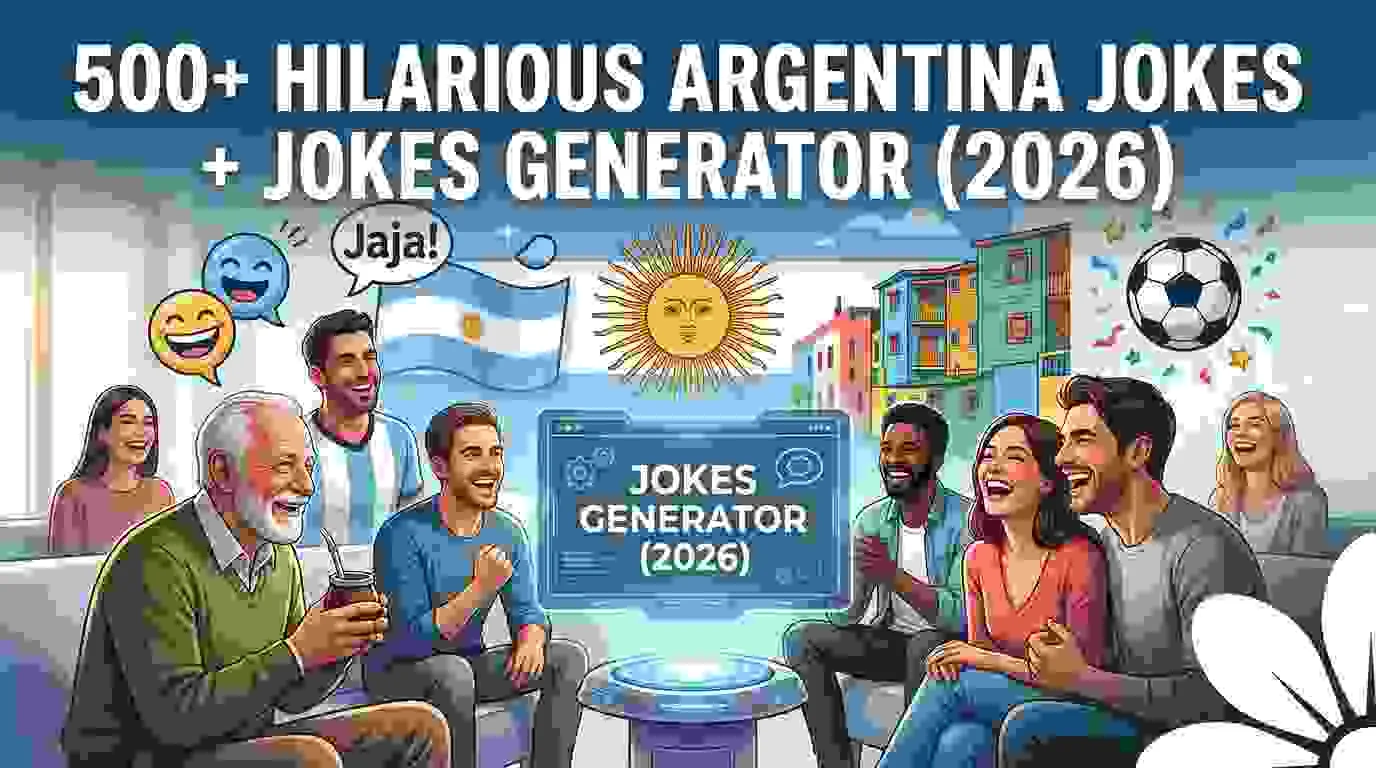 Hilarious Argentina Jokes + Jokes Generator