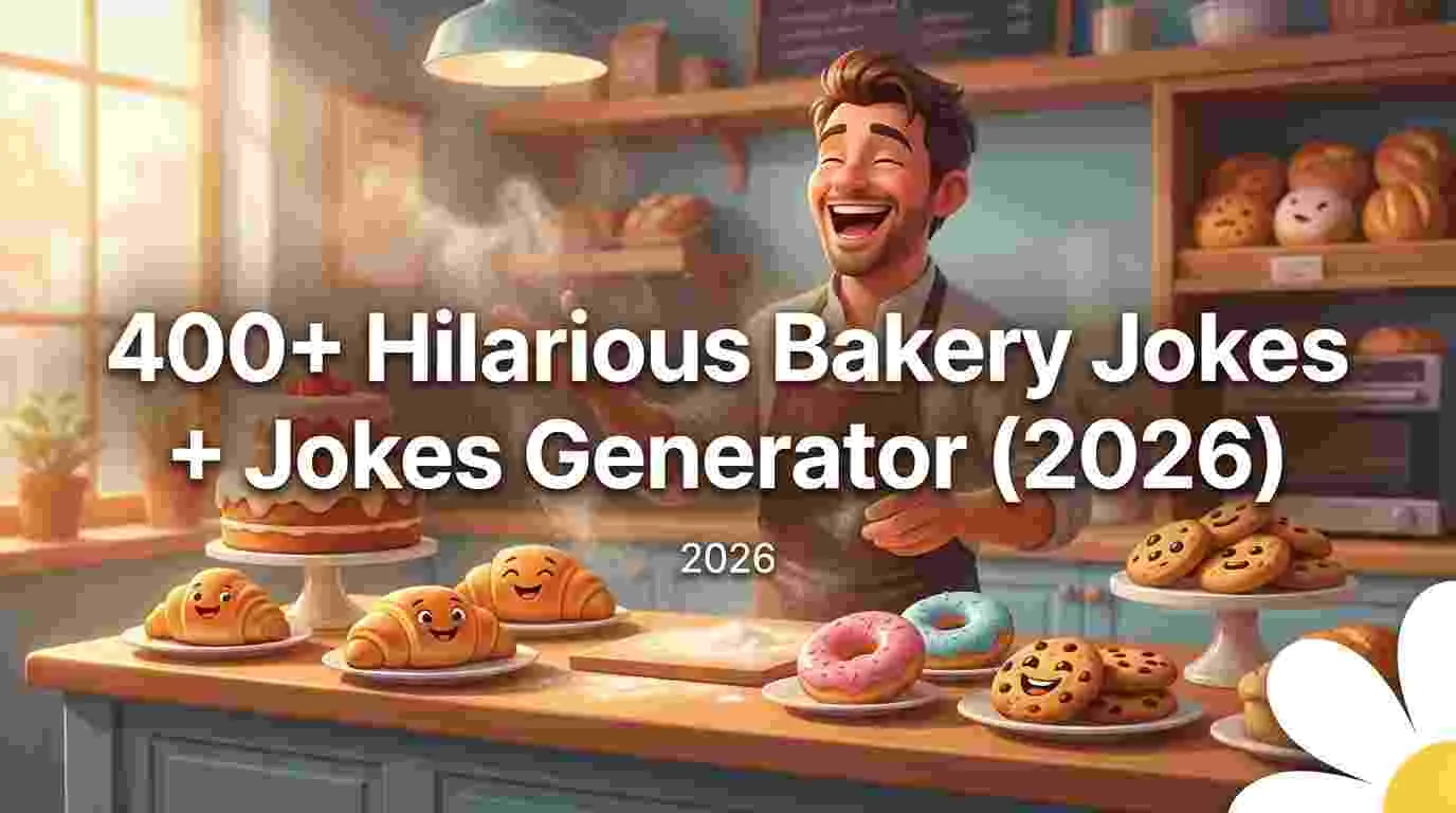Hilarious Bakery Jokes + Jokes Generator