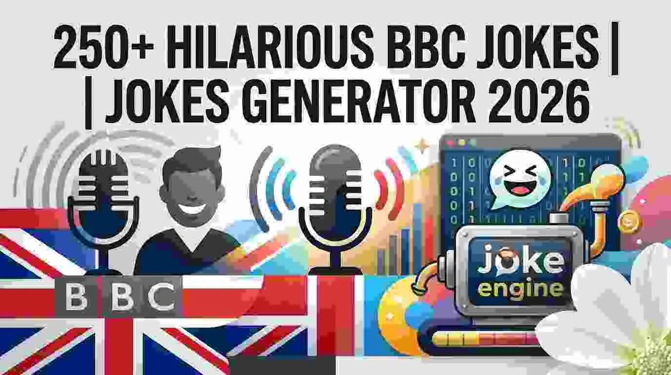 Hilarious BBC Jokes + Jokes Generator