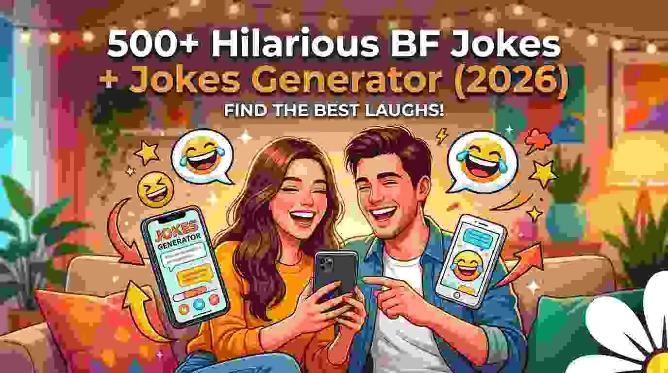 Hilarious BF Jokes + Jokes Generator