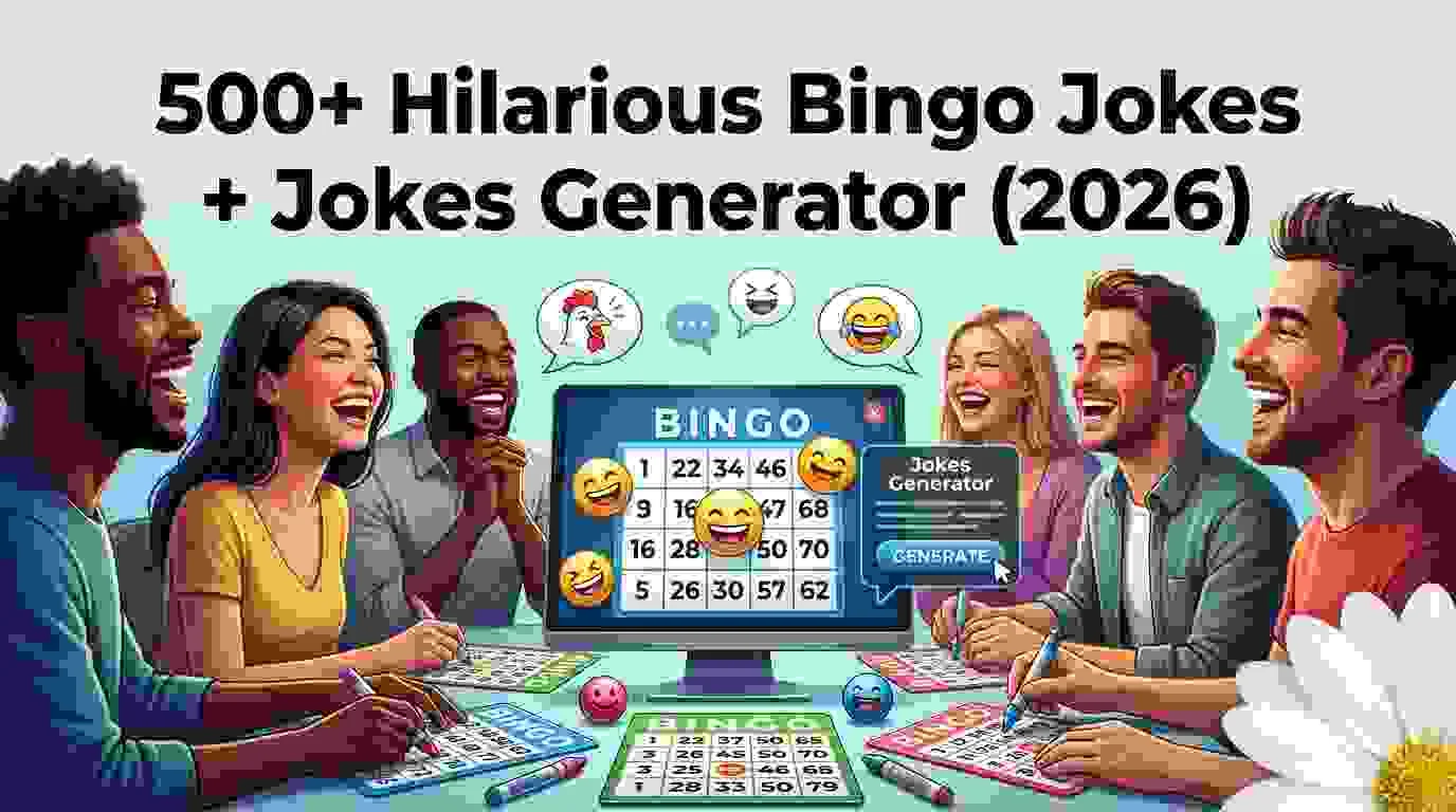 Hilarious Bingo Jokes + Jokes Generator
