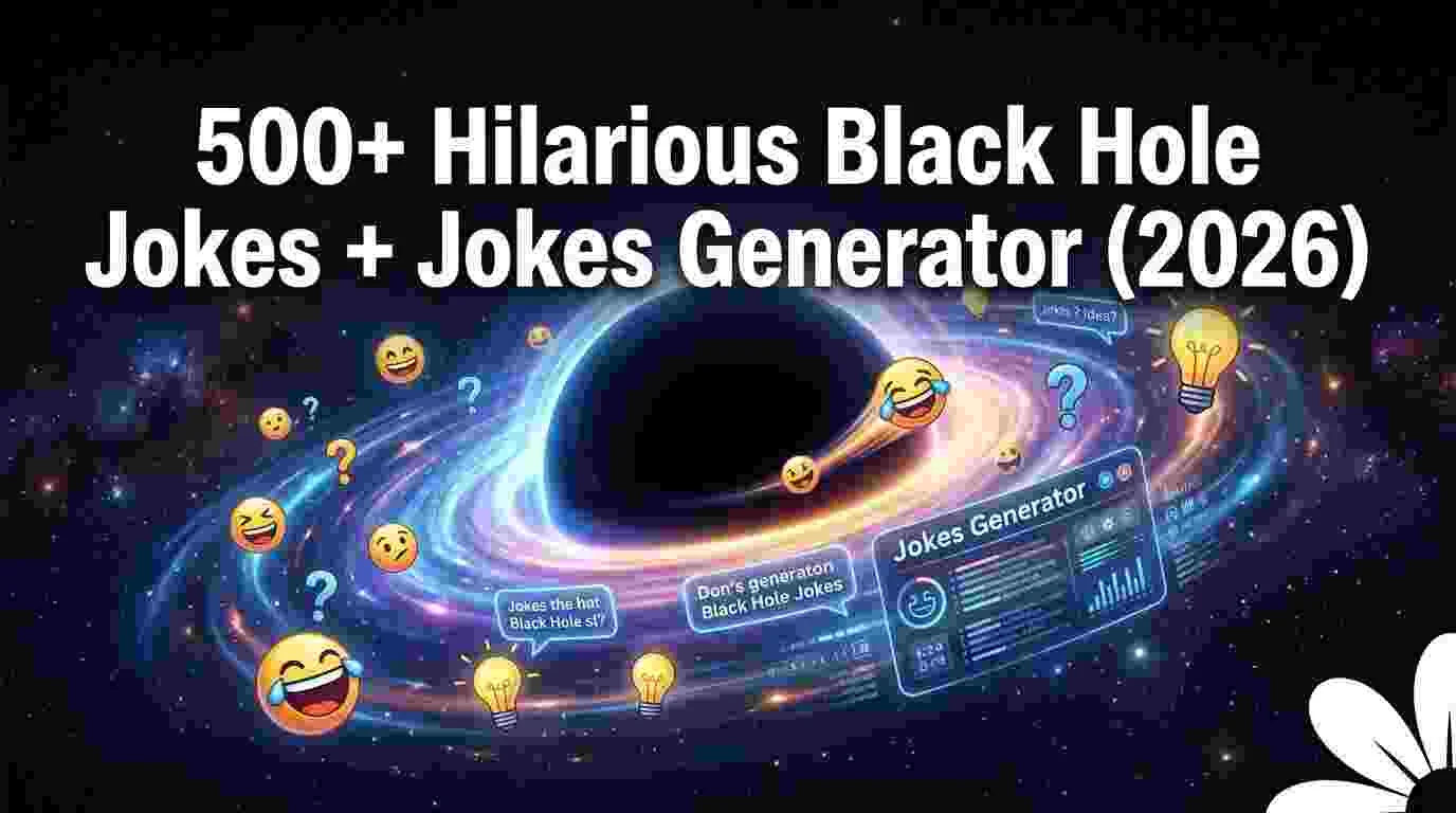 Hilarious Black Hole Jokes + Jokes Generator