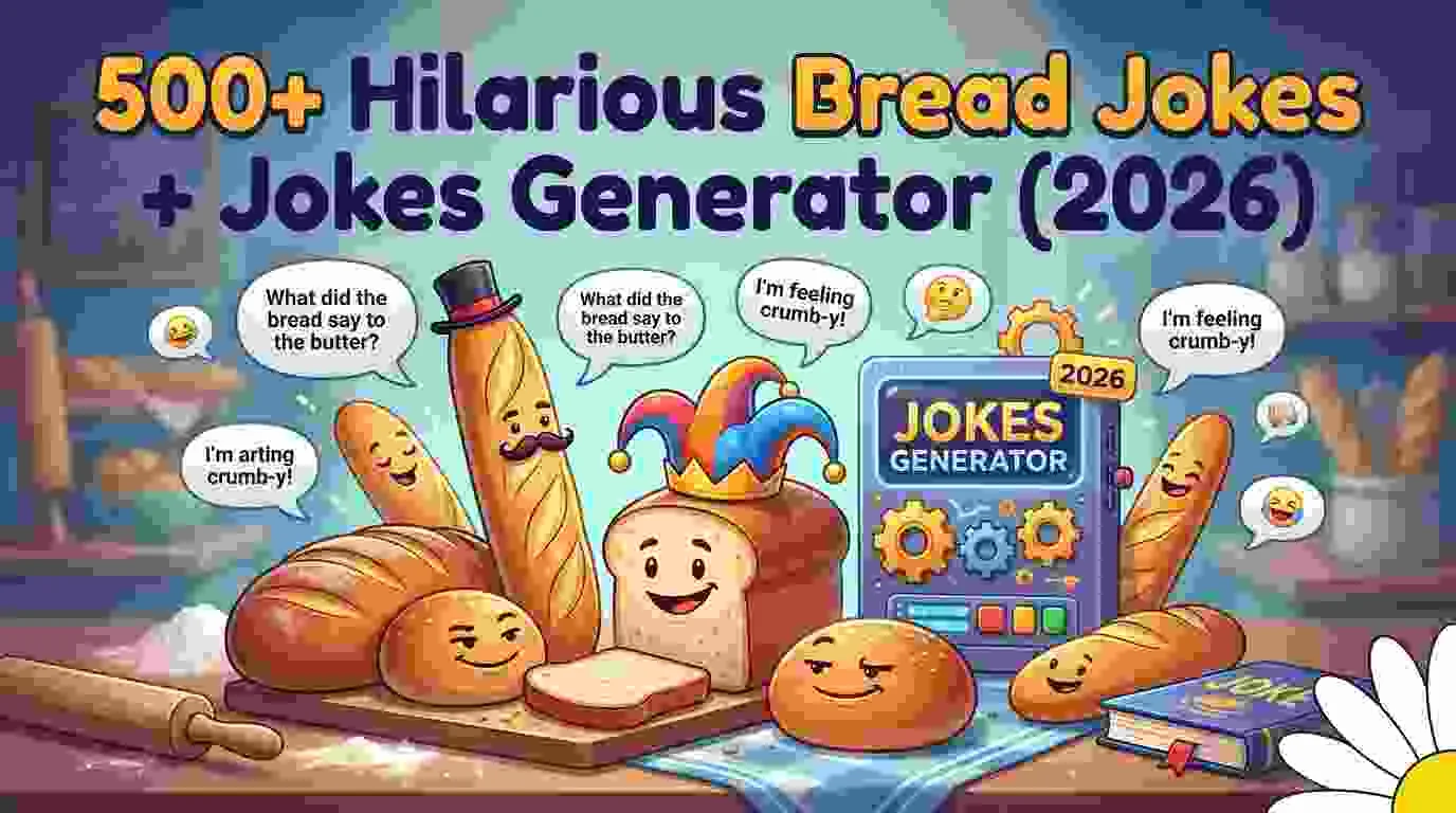 Hilarious Bread Jokes + Jokes Generator