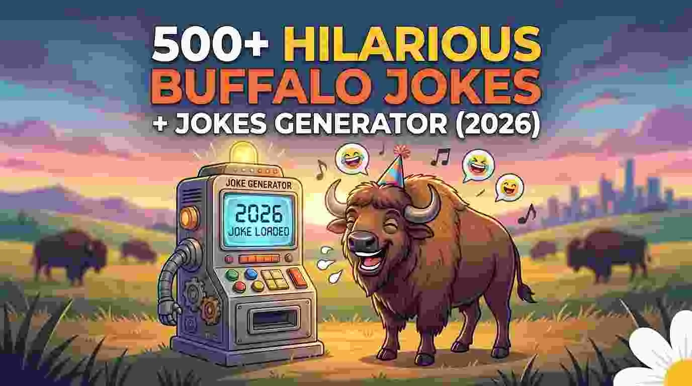 Hilarious Buffalo Jokes + Jokes Generator