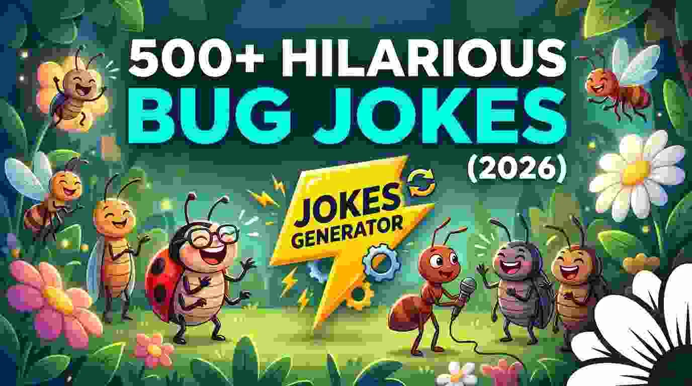 Hilarious Bug Jokes + Jokes Generator